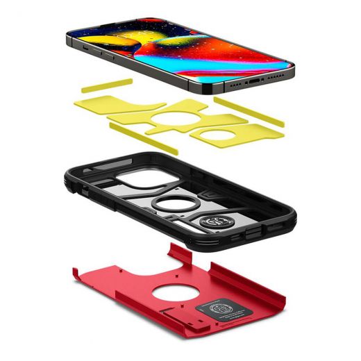 Чехол Spigen Case Tough Armor Red для iPhone 13 Pro Max (ACS03224)