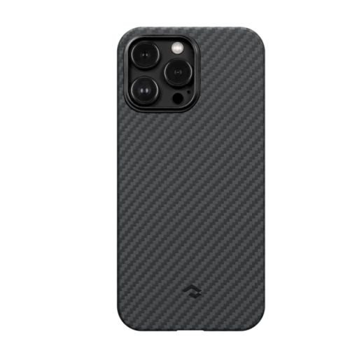Карбоновий чохол Pitaka MagEZ Case 3 1500D Black/Grey (Twill) для iPhone 14 Pro (KI1401P)