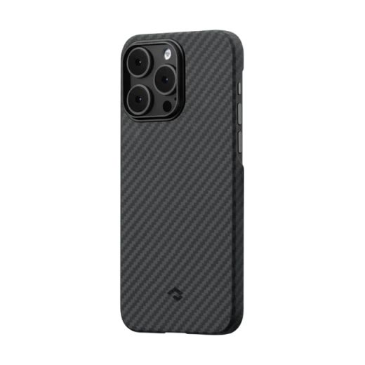 Карбоновый чехол Pitaka MagEZ Case 3 1500D Black/Grey (Twill) для iPhone 14 Pro (KI1401P)