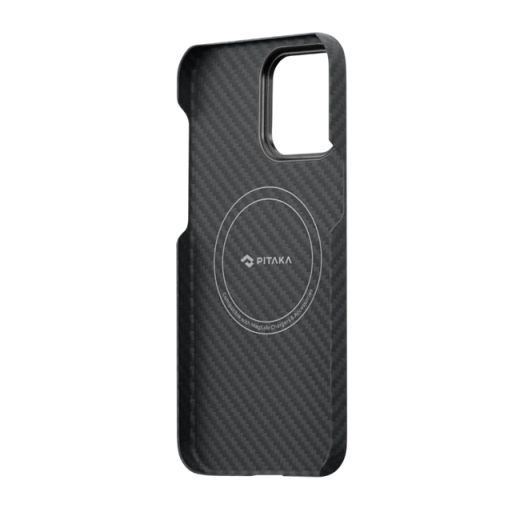 Карбоновий чохол Pitaka MagEZ Case 3 1500D Black/Grey (Twill) для iPhone 14 Pro Max (KI1401PM)