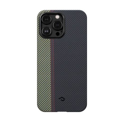 Карбоновий чохол Pitaka MagEZ Case 3 600D Overture для iPhone 14 Pro (FO1401P)