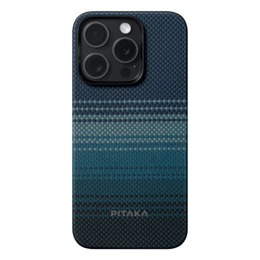 Карбоновый чехол Pitaka MagEZ Case 5 Moonrise для iPhone 15 Pro (KI1501MO)