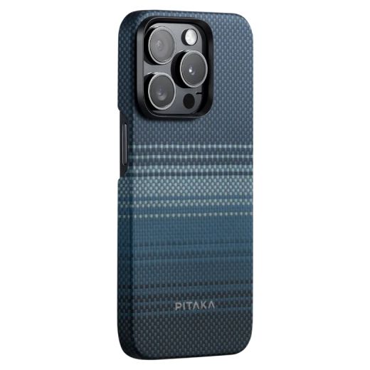 Карбоновый чехол Pitaka MagEZ Case 5 Moonrise для iPhone 15 Pro (KI1501MO)