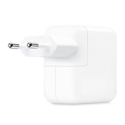 Мережевий зарядний пристрій CasePro 35W Dual USB-C Port Power Adapter для MacBook | iPhone | iPad