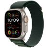 Ремешок CasePro Alpine Loop Dark Green Natural Titanium Finish для Apple Watch 49мм | 46мм | 45мм | 44мм