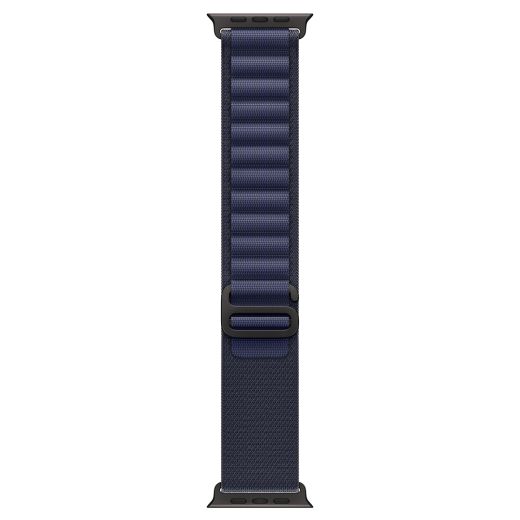 Ремешок CasePro Alpine Loop Navy Black Titanium Finish для Apple Watch 49мм | 46 мм | 45мм | 44мм