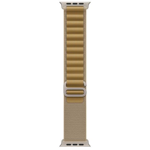 Ремінець CasePro Alpine Loop Tan Natural Titanium Finish для Apple Watch 42мм | 41мм | 40мм 