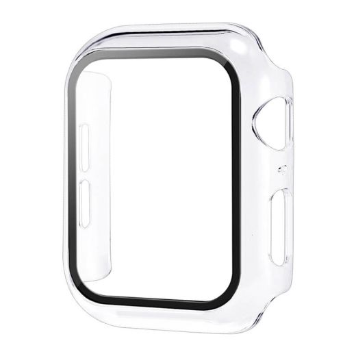 Чехол с защитным стеклом CasePro Transparent для Apple Watch 9 | 8 | 7  45mm