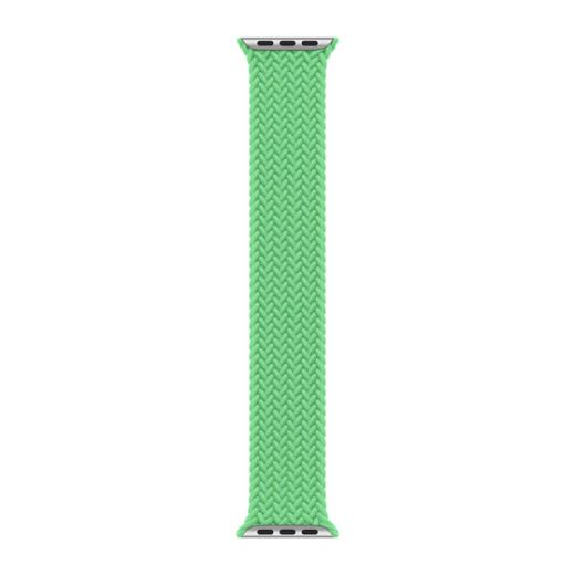 Ремешок CasePro Braided Solo Loop Bright Green Size M для Apple Watch 42mm | 41mm | 40mm | 38mm