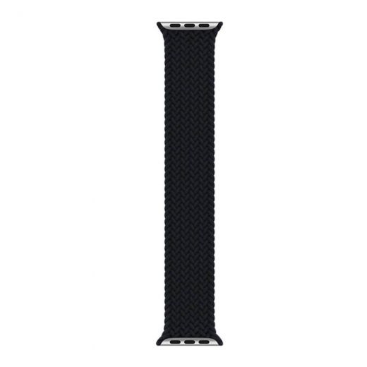 Ремешок CasePro Braided Solo Loop Midnight Size M для Apple Watch 42mm | 41mm | 40mm | 38mm