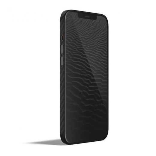 Карбоновый чехол CasePro Aramid Fiber Case Matte Black для iPhone 13 Pro