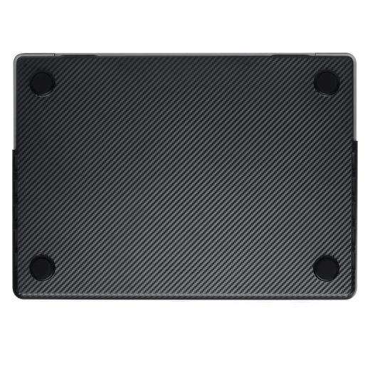 Чехол-накладка CasePro Carbon Fiber Black для MacBook Pro 16" (2021 | 2022 | 2023  M1 | M2 | M3)