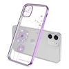 Чохол CasePro Glitter Plating Floral Case Purple для iPhone 13 Pro Max