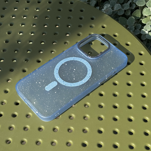 Чохол CasePro Grosh with MagSafe Blue для iPhone 12 | 12 Pro