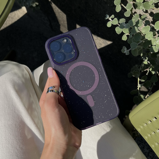 Чохол CasePro Grosh with MagSafe Purple для iPhone 13 Pro