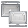 Протиударний чохол з підставкою CasePro Hard Shell Case Grey для MacBook Pro 16" M1 | M2 | M3 | M4 (2021 | 2022 | 2023 | 2024)