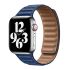 Кожаный ремешок CasePro Leather Link Abyss Blue для Apple Watch 41mm | 40mm | 38mm