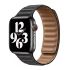 Кожаный ремешок CasePro Leather Link Midnight для Apple Watch 45mm | 44mm | 42mm