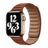 Кожаный ремешок CasePro Leather Link Brown для Apple Watch 45mm | 44mm | 42mm