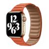 Шкіряний ремінець CasePro Leather Link Orange для Apple Watch 42mm | 41mm | 40mm | 38mm