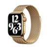 Металлический ремешок CasePro Milanese Loop Gold для Apple Watch 45mm | 44mm | 42mm