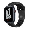 Силіконовий ремінець CasePro Nike Sport Band Anthracite | Black для Apple Watch 42mm | 41mm | 40mm | 38mm