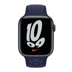 Силиконовый ремешок CasePro Nike Sport Band Midnight Navy | Mystic Navy для Apple Watch 42mm | 41mm | 40mm | 38mm