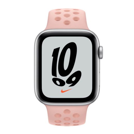 Силиконовый ремешок CasePro Nike Sport Band Pink Oxford | Rose Whisper для Apple Watch 45mm | 44mm | 42mm