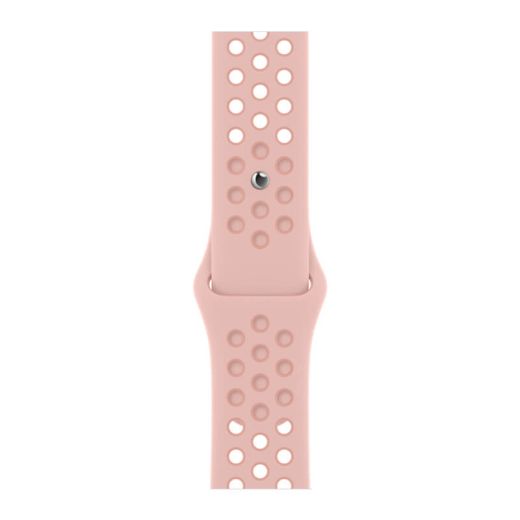 Силіконовий ремінець CasePro Nike Sport Band Pink Oxford | Rose Whisper для Apple Watch 45mm | 44mm | 42mm