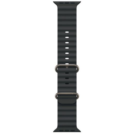 Ремешок CasePro Ocean Band Black with Natural Titanium Finish для Apple Watch 49мм | 46мм | 45мм