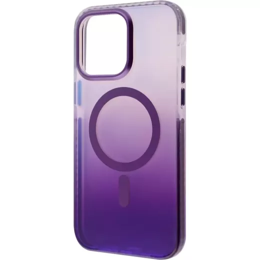 Чохол CasePro Shield Gradient with MagSafe Purple для iPhone 14