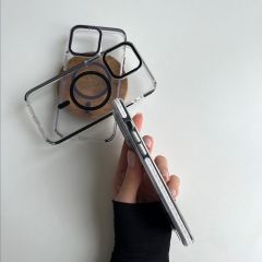 Чехол CasePro Shield Metal with MagSafe White для iPhone 14 Pro Max