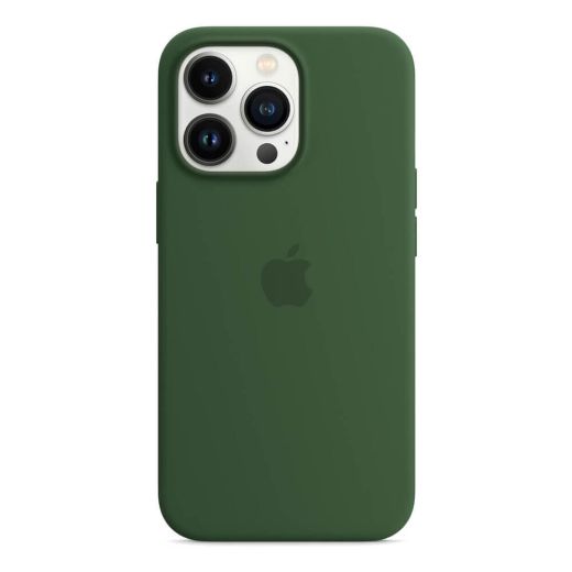 Силиконовый чехол CasePro Silicone Case (High Quality) Clover для iPhone 13 Pro