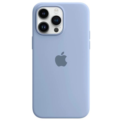 Чехол CasePro Silicone Case Original (High Quality) Blue Fog для Apple iPhone 13 Pro