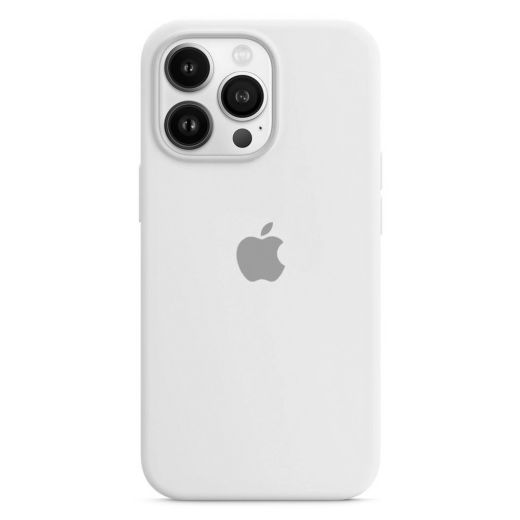 Чехол CasePro Silicone Case (High Quality) White для Apple iPhone 13 Pro