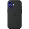 Силиконовый чехол CasePro Silicone Case with MagSafe (Camera Control) Black для iPhone 16