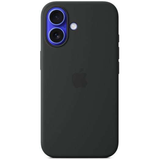 Силиконовый чехол CasePro Silicone Case with MagSafe (Camera Control) Black для iPhone 16