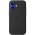 Силиконовый чехол CasePro Silicone Case with MagSafe (Camera Control) Black для iPhone 16