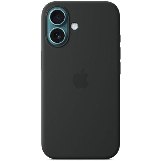 Силиконовый чехол CasePro Silicone Case with MagSafe (Camera Control) Black для iPhone 16