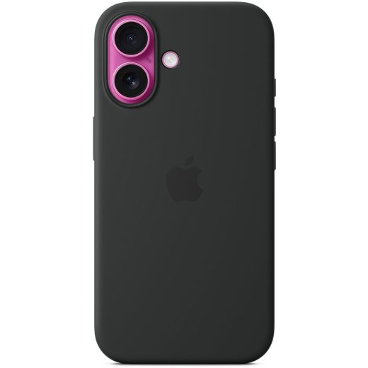 Силиконовый чехол CasePro Silicone Case with MagSafe (Camera Control) Black для iPhone 16