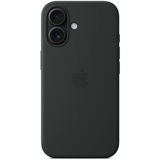 Силиконовый чехол CasePro Silicone Case with MagSafe (Camera Control) Black для iPhone 16