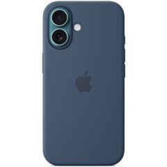 Силиконовый чехол CasePro Silicone Case with MagSafe (Camera Control) Denim для iPhone 16