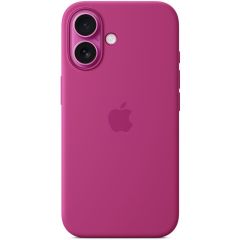 Силиконовый чехол CasePro Silicone Case with MagSafe (Camera Control) Fuchsia для iPhone 16