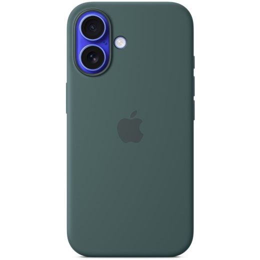 Силіконовий чохол CasePro Silicone Case with MagSafe (Camera Control) Lake Green для iPhone 16