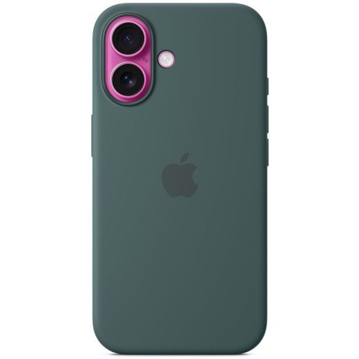 Силіконовий чохол CasePro Silicone Case with MagSafe (Camera Control) Lake Green для iPhone 16