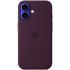 Силиконовый чехол CasePro Silicone Case with MagSafe (Camera Control) Plum для iPhone 16 Силиконовый чехол CasePro Silicone Case with MagSafe (Camera Control) Plum для iPhone 16
