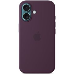 Силиконовый чехол CasePro Silicone Case with MagSafe (Camera Control) Plum для iPhone 16