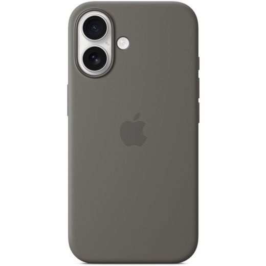 Силиконовый чехол CasePro Silicone Case with MagSafe (Camera Control) Stone Gray для iPhone 16