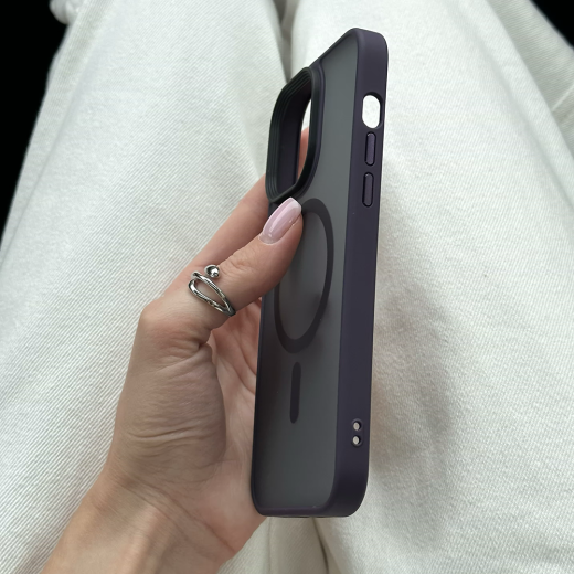Чехол CasePro Skin Guard with MagSafe Purple для iPhone 13