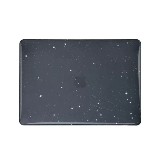 Чехол-накладка CasePro Sky Star Glitter Black для MacBook Air 13.6" M1 | M2 (2023 | 2024)